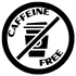 Grafica che mostra con un logo che il contenuto è caffeine free